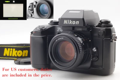 No Leak [MINT S/N 260xxxx ] Nikon F4 Film Camera AF 50mm f1.4 lens JAPAN - image 1 of 4