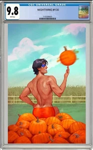 NIGHTWING #130 CVR D KEVIN WADA PUMPKIN SPICY VAR CGC 9.8 NM PRESALE 9/17 - Picture 1 of 1