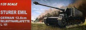 Trumpeter Selbstfahrlafette 12,8 cm L/61 Sturer Emil Modell-Bausatz 1:35 NEU kit - Picture 1 of 1