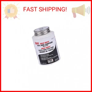 Oatey 31231 Pipe Joint Compound, 8 oz, White - Picture 1 of 2