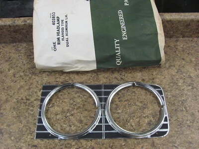 Nuevo 1969 69 Oldsmobile Olds LH Faro Bisel Delta 88 REEMPLAZA 403853 Foto 1 de 4