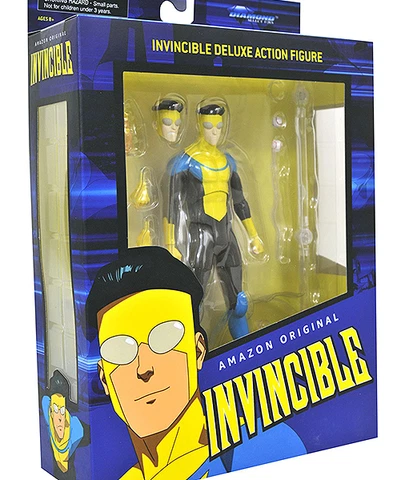 INVINCIBLE DELUXE ACTION FIGURE - DIAMOND SELECT TOYS 2021 - AMAZON ORIGINAL Cover