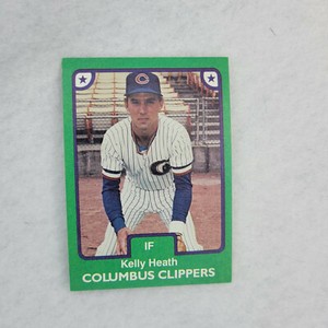1984 Columbus Clippers TCMA #2 Kelly Heath