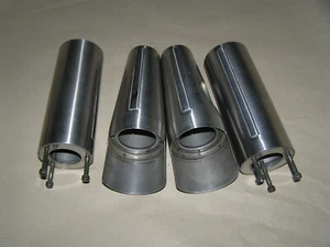 YAMAHA XVS 1100 Dragstar Classic Satz Gabelhülsen fork shrouds set - Bild 1 von 4