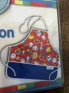 Delantal impermeable vintage Dr. Seuss Bumkins para niños pequeños naranja NUEVO huevos verdes y jamón - Imagen 1 de 5