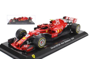 Ferrari SF71-H Kimi Raikkonen Scala 1/24 con vetrina -  Le Grandi Ferrari F1 - Foto 1 di 1