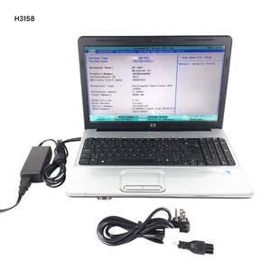 HP G60 Notebook 15.6'' Laptop Pentium T4300 4GB 320GB HDD No OS Boots/Bios H3158 - Picture 1 of 17