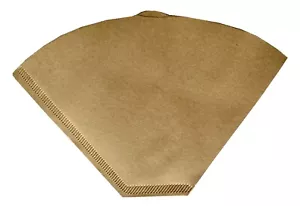 Size 1 bean.boutique Unbleached Coffee Filter Papers Brown, COMPOSTABLE, Cone - Picture 1 of 4