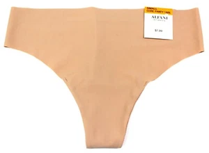 ALFANI Tanga Corte Láser Panty Ropa Interior Talla Pequeña Late Café - Imagen 1 de 2