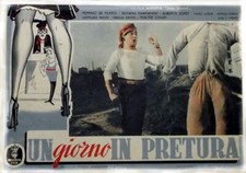 UN GIORNO IN PRETURA FOTOBUSTA ORIGINALE 1