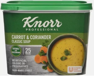 Knorr Professional Carrot And Coriander Classic Soup Mix 25 Portions Makes 4.25L - Picture 1 of 5