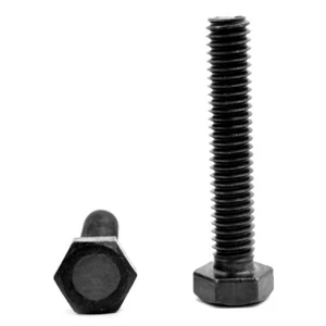 Tornillo de tapa hexagonal (perno) M20 x 2,50 x 60 mm (pies) grueso clase 10,9 óxido negro - Imagen 1 de 1