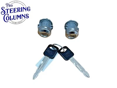 1998-2014 FORD F-150 F-250 F-350 DOOR LOCK CYLINDER SET PAIR NEW OEM DLS202 - Image 1 of 3