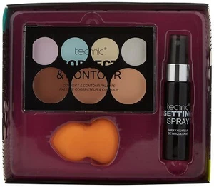 Technic Correct & Contour, Set, Go Christmas Geschenkset Einstellung Spraybox Make Up - Bild 1 von 1