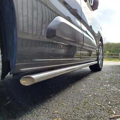 Barras Laterales Para Vauxhall Opel Combo E 2019-2023 De Acero Inoxidable - Imagen 1 de 4