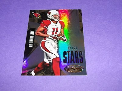 2015 Certified LARRY FITZGERALD #S29 Gold SP/50 Arizona CARDINALS Pitt PANTHERS - Image 1 of 2