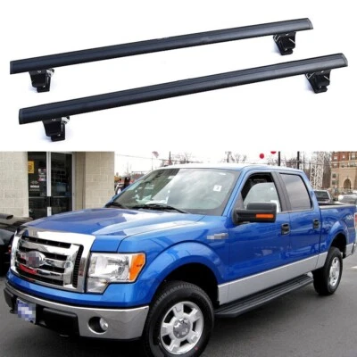Crossbar Cross Bar Cargo Carrier Fits for Ford F-150 2009-2014 W/O Roof Rack - Image 1 of 4