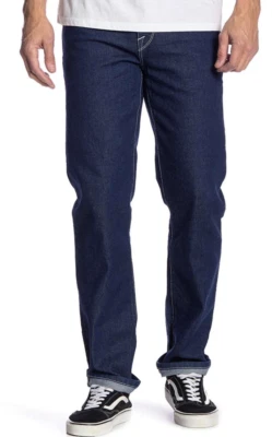 VOLCOM Jeans Mens Modern Straight 29 34 STONE MADE SOLVER 16 Dark Wash NWT $156 - Image 1 of 4