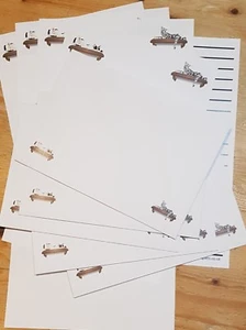 Cats on shelves sweet best friends letter writing paper set with envelopes 5+3+5 - Picture 1 of 5