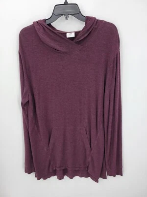 Sudadera con Capucha Cabi Hype Para Mujer Pequeña Granate Ligera Grande Túnica Sudadera Foto 1 de 4