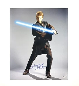 Hayden Christensen Signed 16x20 Photo Anakin Skywalker Star Wars Darth Vader JSA - Picture 1 of 3