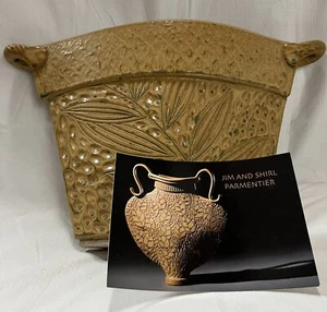 Jim & Shirl Parmentier Distinctive Planter Signed by the Artist - Picture 1 of 8