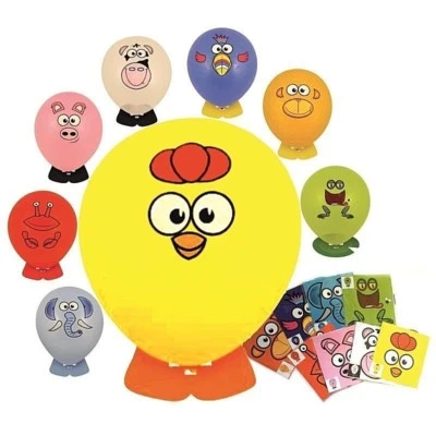 LND GIFTS Balloon Head Animal Boys Girls Party Bag Children Christmas Kids Stocking Filler