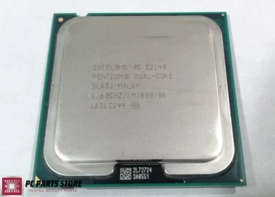 Intel Pentium E2140 1.6GHz Dual-Core 1MB 800MHz LGA 775 SLA3J CPU Processor 65W - Image 1 of 4