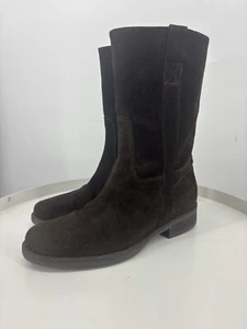 J. Crew Wildleder schokobraun Stiefeletten 6 - Bild 1 von 5