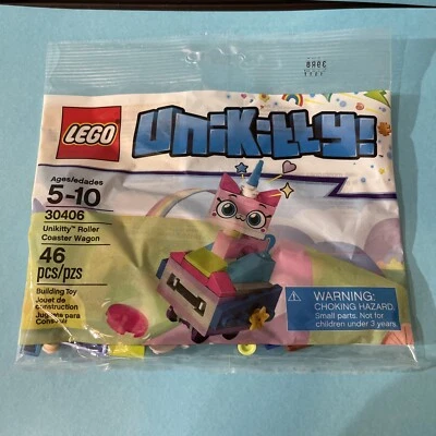 Lego Unikitty Roller Coaster Wagon Polybag 30406 Brand New Factory Sealed - Image 1 of 2