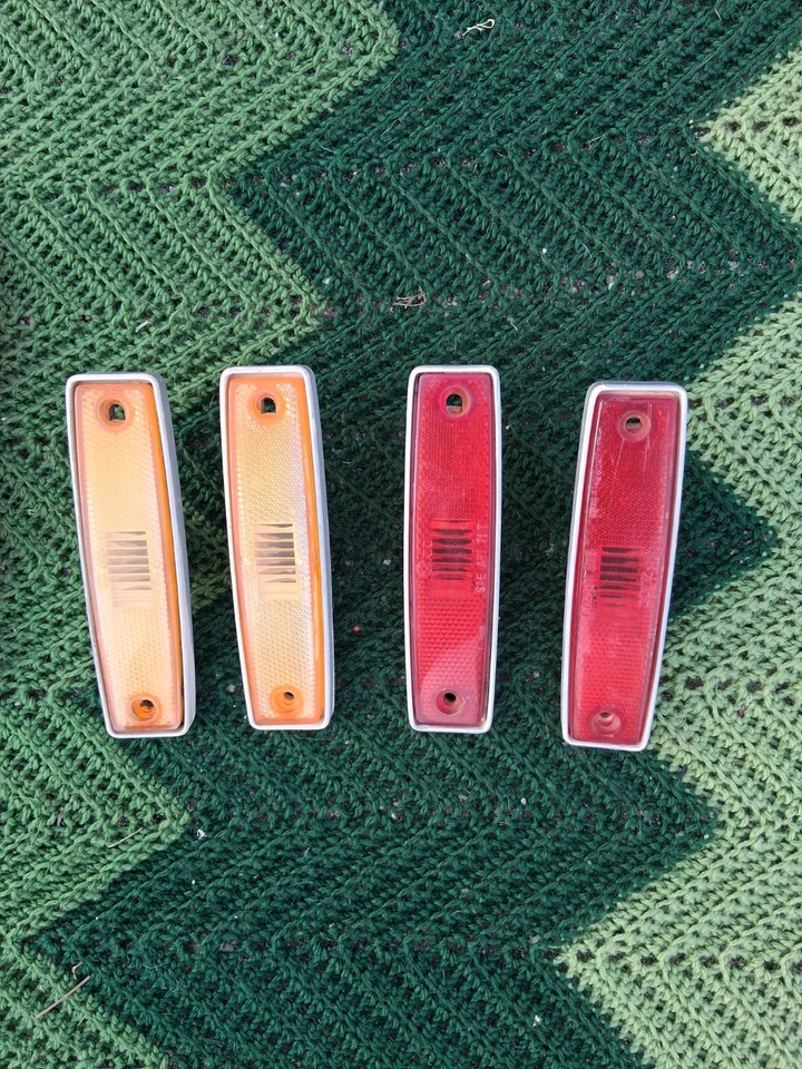  Dodge B100 200 300 1971-1977 Sportsman Tradesman Van Juego de luces de señalización laterales   Foto 1 de 4