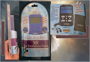 The Original Go Bible Digital Audio Bible NIV New International Version NEW - Picture 1 of 8
