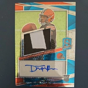 2023 Panini Spectra #'d /50 Dorian Thompson-Robinson #210 RPA Cleveland Browns - Picture 1 of 2