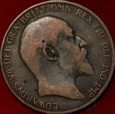 1904 Great Britain One Penny Foreign Coin - Image 1 of 2