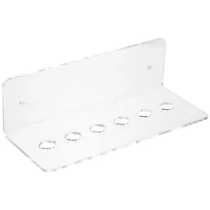 Wandmontiertes Schlitz Klar Scherenregal Acryl Organizer für Friseursalon - Bild 1 von 12