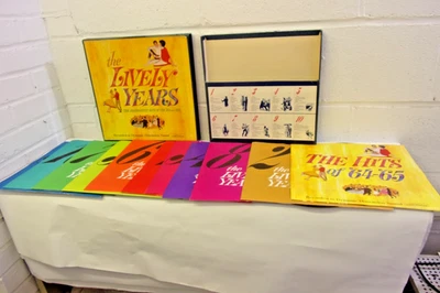 The Lively Years The 120 Greatest Hits Of The 50's and 60's Ten LP Vinyl Records - Image 1 of 4