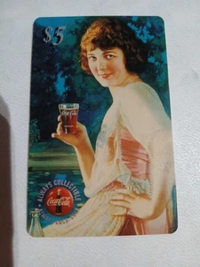 Coca Cola Spring Phone Card $5 Collectible - Picture 1 of 2