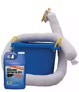 muck bucket, 10ft Cattle Rub, 2.5 gallon Backrubber Pour-On cattle rub kit best - Picture 1 of 3