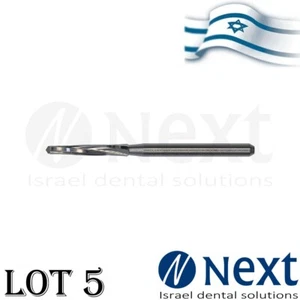 SET x 5 Chirurgische FG Lindemann 161 Bohrer BUR Ø 0,16 x 10 Knochenschneider - Bild 1 von 2