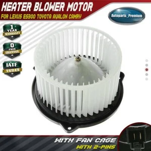 HVAC Blower Heater Motor w/Wheel for Toyota Camry Avalon Lexus ES300 Dodge Acura - Picture 1 of 9