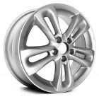 Wheel For 06-08 Honda Civic 17x7 Alloy 5 Double Spoke 5-114.3mm Silver Offset 45