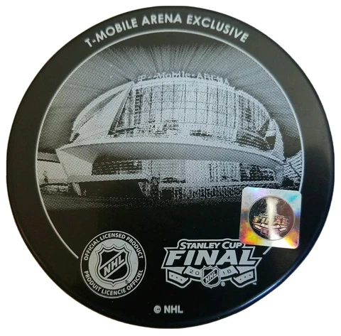 2018 T-MOBILE ARENA EXCUSIVE STANLEY CUP FINAL NHL OFFICIAL SLOVAKIA HOCKEY PUCK Cover