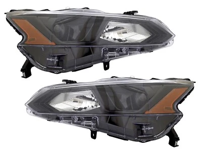 PARA NISSAN ALTIMA 2019-202 BISEL NEGRO FAROS FAROS PAR Foto 1 de 3