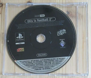 This is Football 2 - Promo Gioco Completo - FULLGAME - New - PlayStation 1 - PSX - Imagen 1 de 1