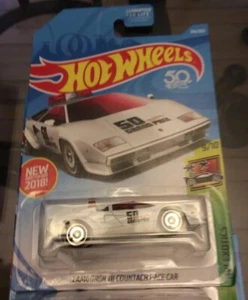 Hot Wheels Lamborghini Pace Car 50th Anniversary HW Exotics Red White Series 9/1 - Picture 1 of 4