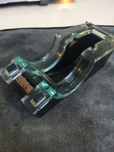 3M Scotch TAPE Spender Magic Tapes C38 Glashalter Sellotape Briefbeschwerer - Bild 1 von 8