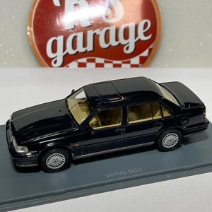 NEO Scale Models 1/43 Volvo 960 Sedan 1996 Black Resin Japan 43613 - Picture 1 of 19