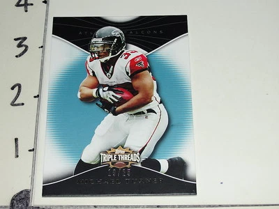 2009 Triple Threads MICHAEL TURNER #30 Sapphire #/25 FALCONS - Northern Illinois - Image 1 of 2