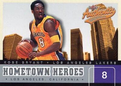 2002-03 FLEER AUTHENTIX HOMETOWN HEROES KOBE BRYANT # 230/500 - Image 1 of 2