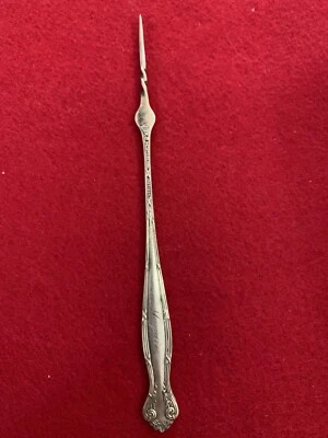 Toalha de prata esterlina padrão império noz oliva escolha monogramada - Imagem 1 de 4